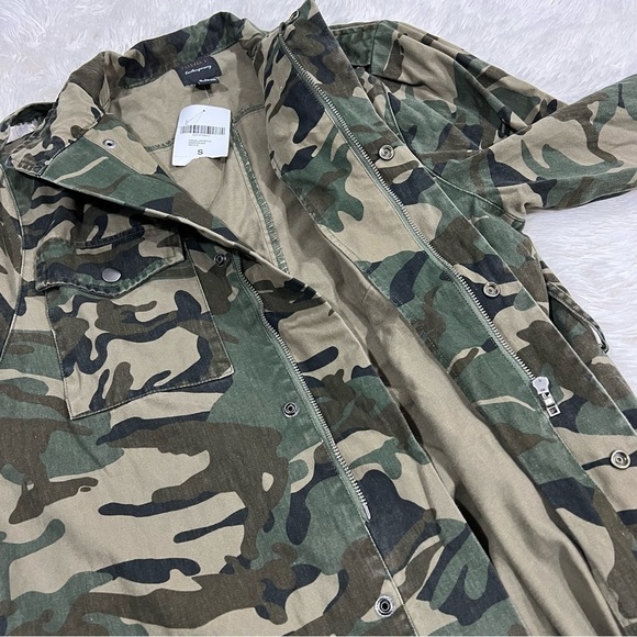 Forever 21 Camo Utility Jacket NWT - Picture 4 of 11